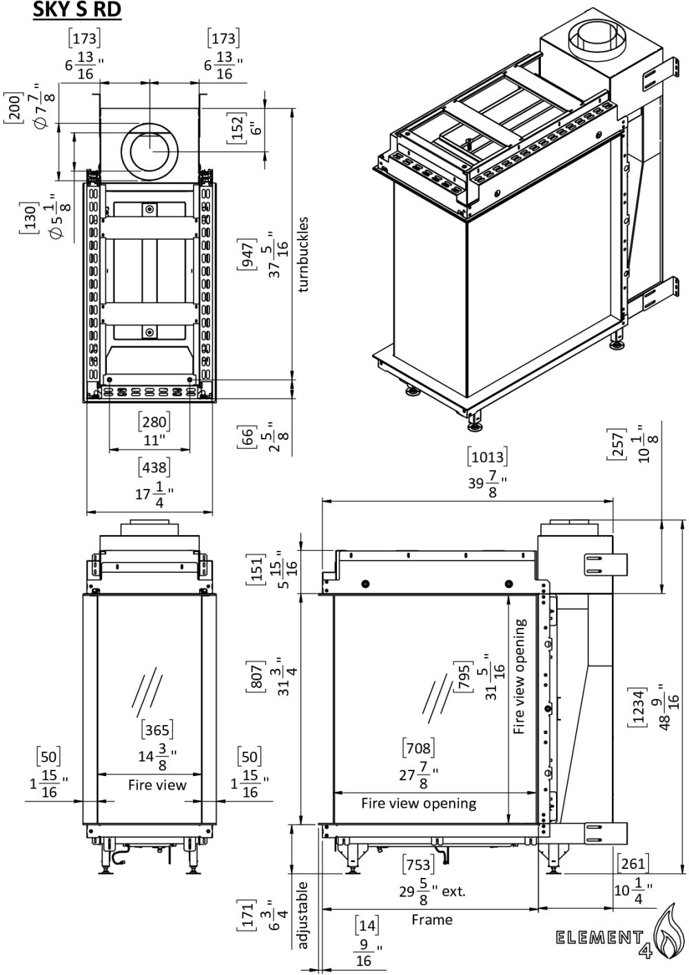 Sky Small Roomdivider